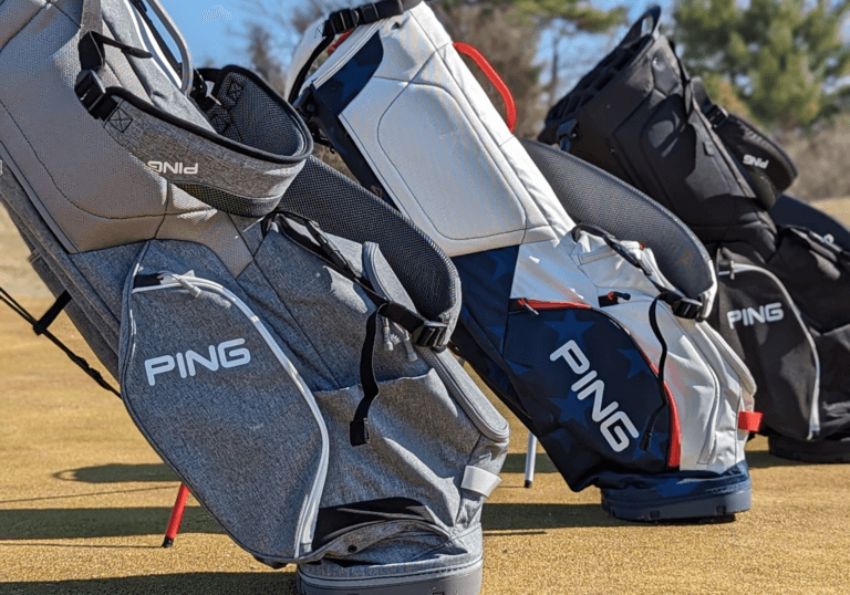 features in a travel golf bag